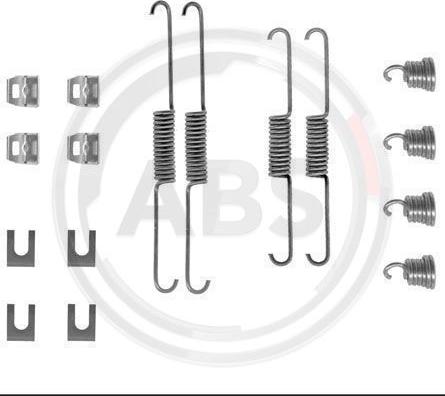 A.B.S. 0553Q - Set accesorii, sabot de frana aaoparts.ro