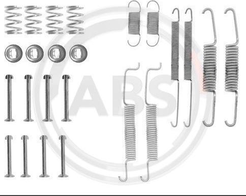 A.B.S. 0569Q - Set accesorii, sabot de frana aaoparts.ro
