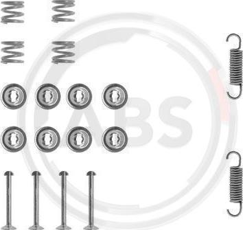 A.B.S. 0564Q - Set accesorii, sabot de frana aaoparts.ro