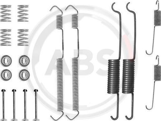 A.B.S. 0691Q - Set accesorii, sabot de frana aaoparts.ro