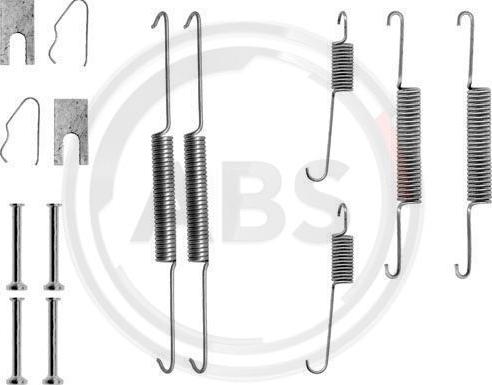 A.B.S. 0645Q - Set accesorii, sabot de frana aaoparts.ro