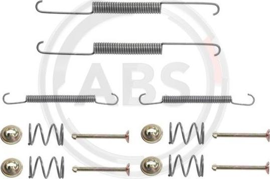 A.B.S. 0659Q - Set accesorii, sabot de frana aaoparts.ro