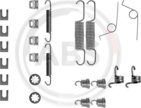 A.B.S. 0611Q - Set accesorii, sabot de frana aaoparts.ro