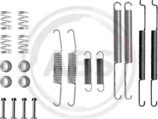 A.B.S. 0681Q - Set accesorii, sabot de frana aaoparts.ro