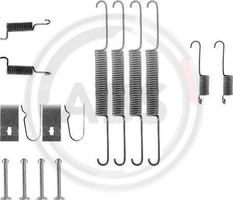A.B.S. 0670Q - Set accesorii, sabot de frana aaoparts.ro
