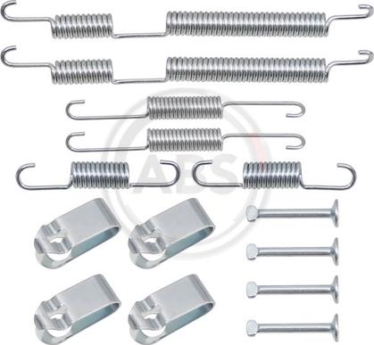 A.B.S. 0045Q - Set accesorii, sabot de frana aaoparts.ro