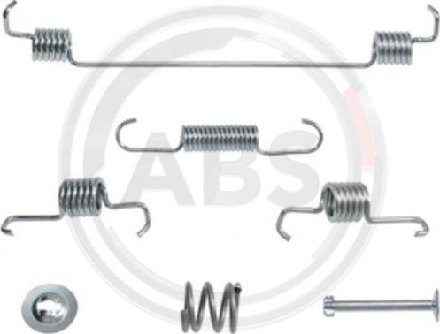 A.B.S. 0018Q - Set accesorii, sabot de frana aaoparts.ro