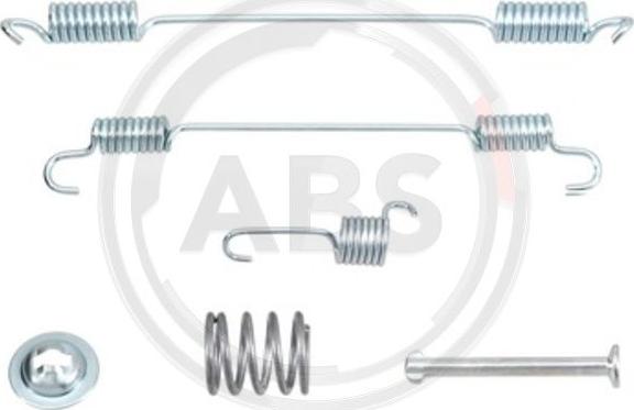 A.B.S. 0021Q - Set accesorii, sabot de frana aaoparts.ro
