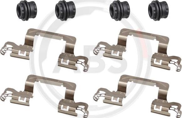 A.B.S. 0130Q - Set accesorii, placute frana aaoparts.ro