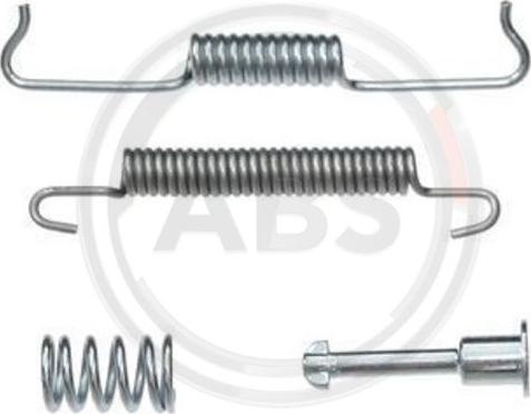A.B.S. 0841Q - Set accesorii, saboti frana parcare aaoparts.ro
