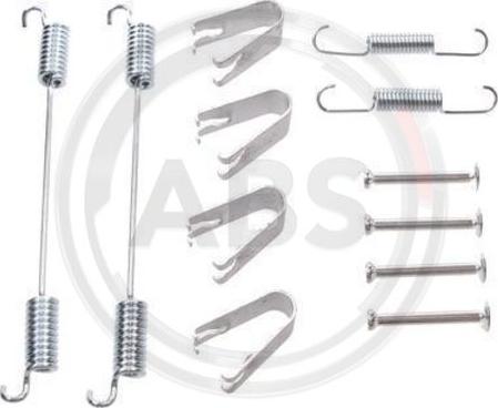 A.B.S. 0862Q - Set accesorii, sabot de frana aaoparts.ro