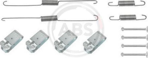 A.B.S. 0888Q - Set accesorii, sabot de frana aaoparts.ro