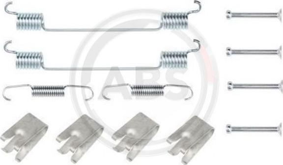 A.B.S. 0883Q - Set accesorii, sabot de frana aaoparts.ro