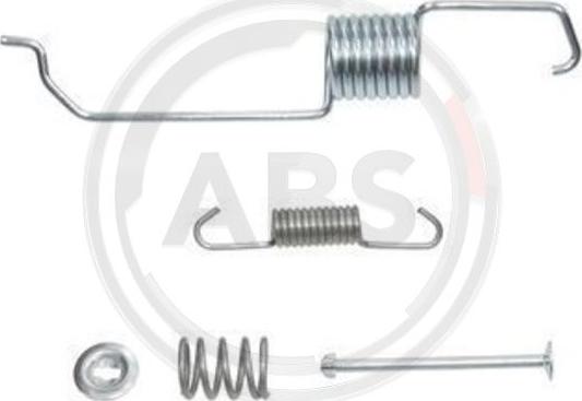 A.B.S. 0825Q - Set accesorii, sabot de frana aaoparts.ro