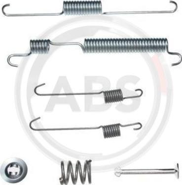 A.B.S. 0822Q - Set accesorii, sabot de frana aaoparts.ro