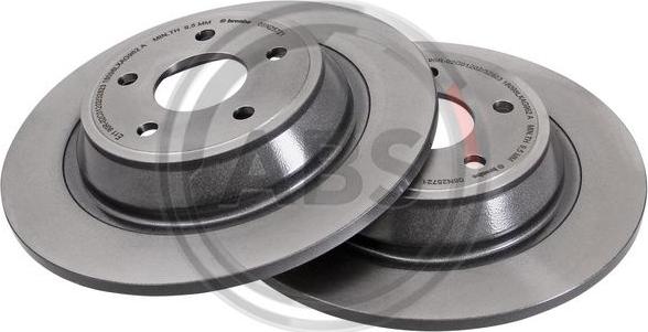 A.B.S. 08.N257.21 - Disc frana aaoparts.ro