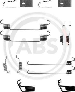 A.B.S. 0799Q - Set accesorii, sabot de frana aaoparts.ro