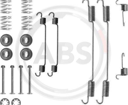 A.B.S. 0740Q - Set accesorii, sabot de frana aaoparts.ro