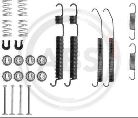 A.B.S. 0759Q - Set accesorii, sabot de frana aaoparts.ro