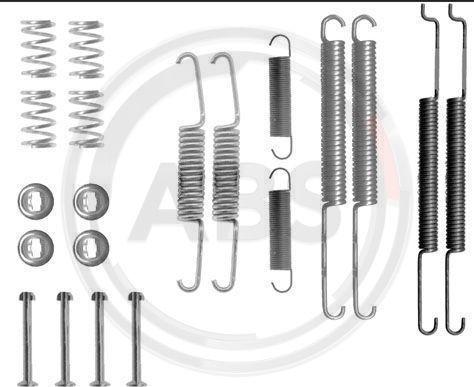 A.B.S. 0726Q - Set accesorii, sabot de frana aaoparts.ro