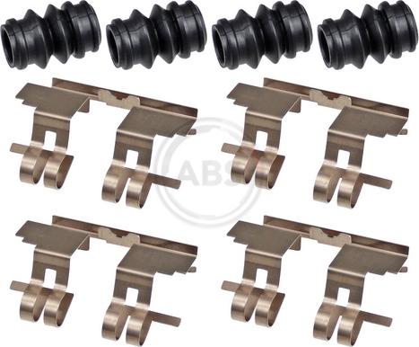 A.B.S. 1945Q - Set accesorii, placute frana aaoparts.ro