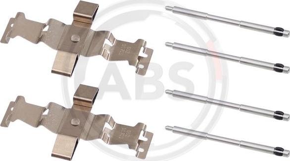 A.B.S. 1942Q - Set accesorii, placute frana aaoparts.ro