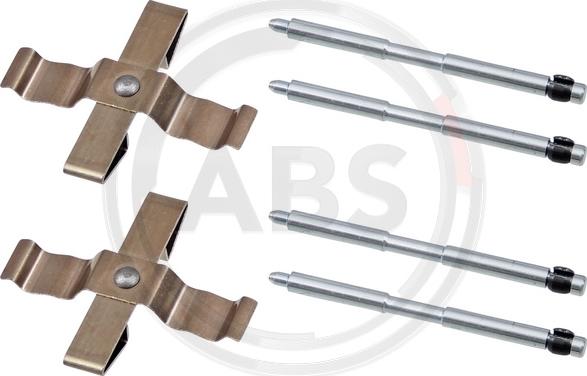 A.B.S. 1955Q - Set accesorii, placute frana aaoparts.ro
