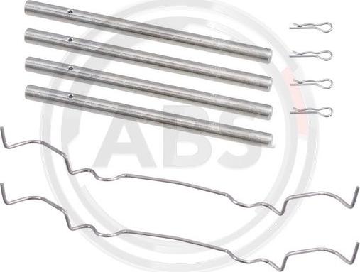 A.B.S. 1969Q - Set accesorii, placute frana aaoparts.ro