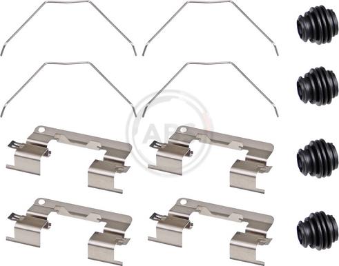 A.B.S. 1965Q - Set accesorii, placute frana aaoparts.ro