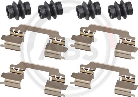 A.B.S. 1910Q - Set accesorii, placute frana aaoparts.ro