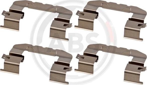 A.B.S. 1917Q - Set accesorii, placute frana aaoparts.ro