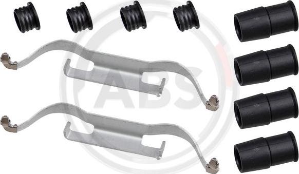 A.B.S. 1988Q - Set accesorii, placute frana aaoparts.ro