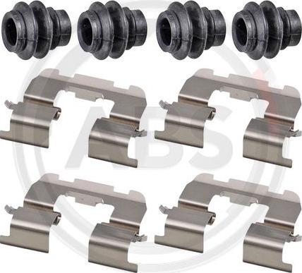 A.B.S. 1939Q - Set accesorii, placute frana aaoparts.ro