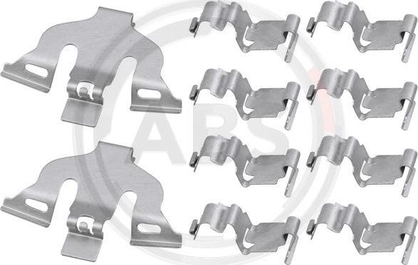 A.B.S. 1930Q - Set accesorii, placute frana aaoparts.ro