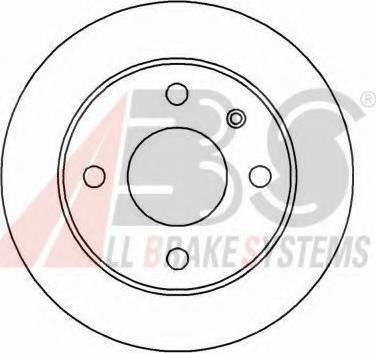 A.B.S. 15981 OE - Disc frana aaoparts.ro