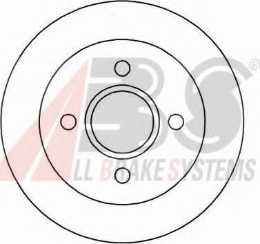 A.B.S. 15813 OE - Disc frana aaoparts.ro