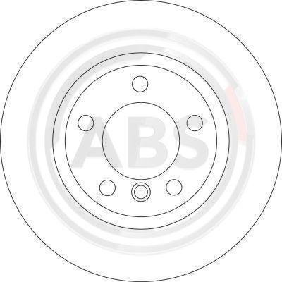 A.B.S. 16536 - Disc frana aaoparts.ro