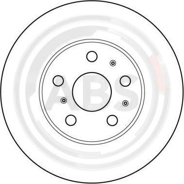 A.B.S. 16021 - Disc frana aaoparts.ro