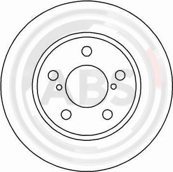 A.B.S. 16138 - Disc frana aaoparts.ro