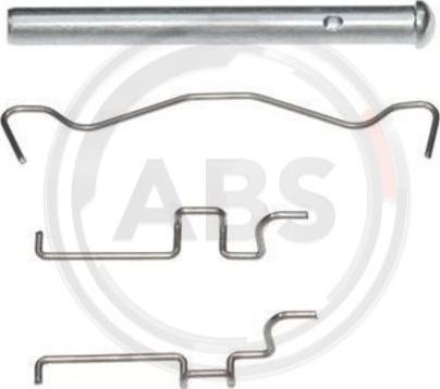 A.B.S. 1683Q - Set accesorii, placute frana aaoparts.ro
