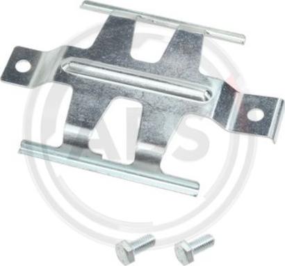 A.B.S. 1687Q - Set accesorii, placute frana aaoparts.ro