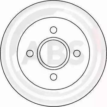 BOSCH F 026 A05 694 - Disc frana aaoparts.ro