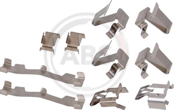 A.B.S. 1058Q - Set accesorii, placute frana aaoparts.ro