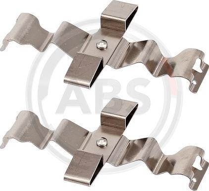 A.B.S. 1000Q - Set accesorii, placute frana aaoparts.ro