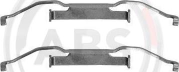 A.B.S. 1148Q - Set accesorii, placute frana aaoparts.ro