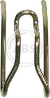 A.B.S. 1152Q - Set accesorii, placute frana aaoparts.ro