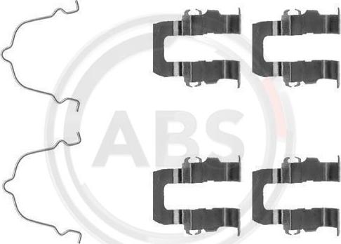 A.B.S. 1119Q - Set accesorii, placute frana aaoparts.ro