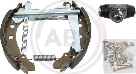 A.B.S. 111410 - Set saboti frana aaoparts.ro