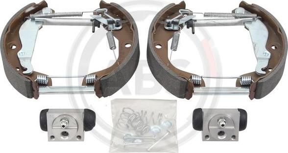 A.B.S. 111500 - Set saboti frana aaoparts.ro