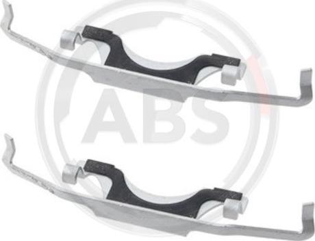 A.B.S. 1843Q - Set accesorii, placute frana aaoparts.ro